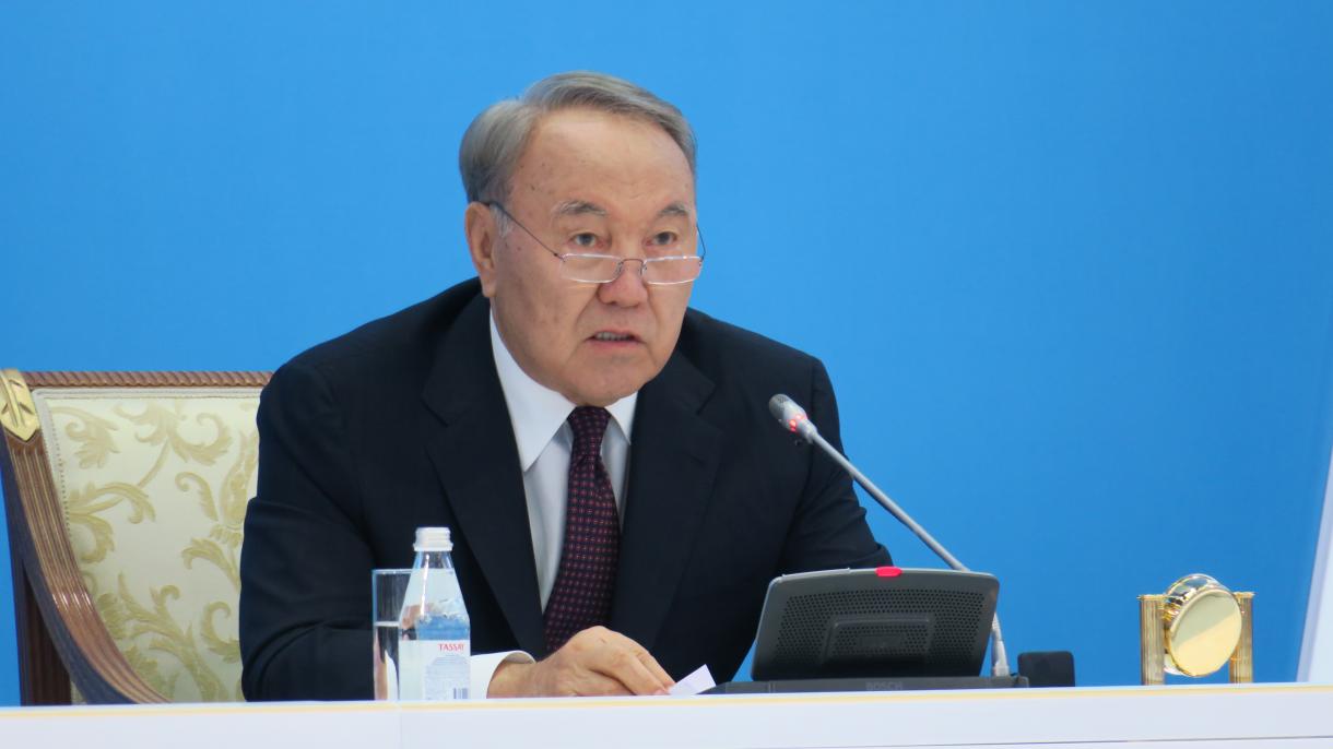 Qazaxıstan prezidenti Nursultan Nazarbayev xalqına təşəkkür etdi