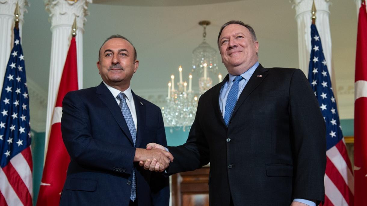 Çavuşoğlu - Pompeo söyläşüe