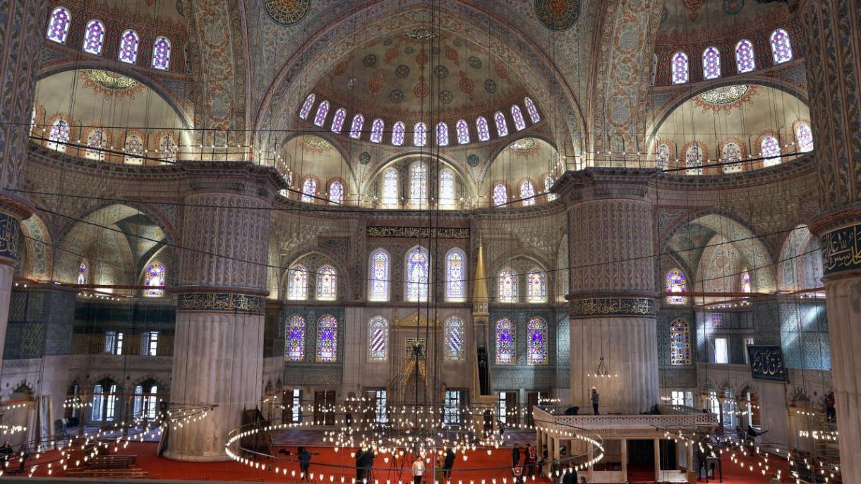 Abatlaýyş Işleri Tamamlanan Sultanahmet Metjidi Dabaraly Ýagdaýda Açyldy