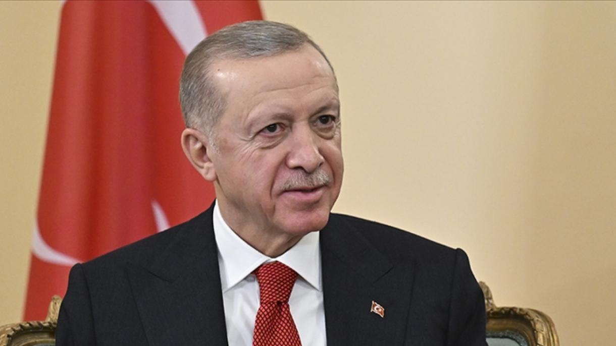 ئەردوغان ئەلىيېۋغا تېلېگرامما يوللىدى