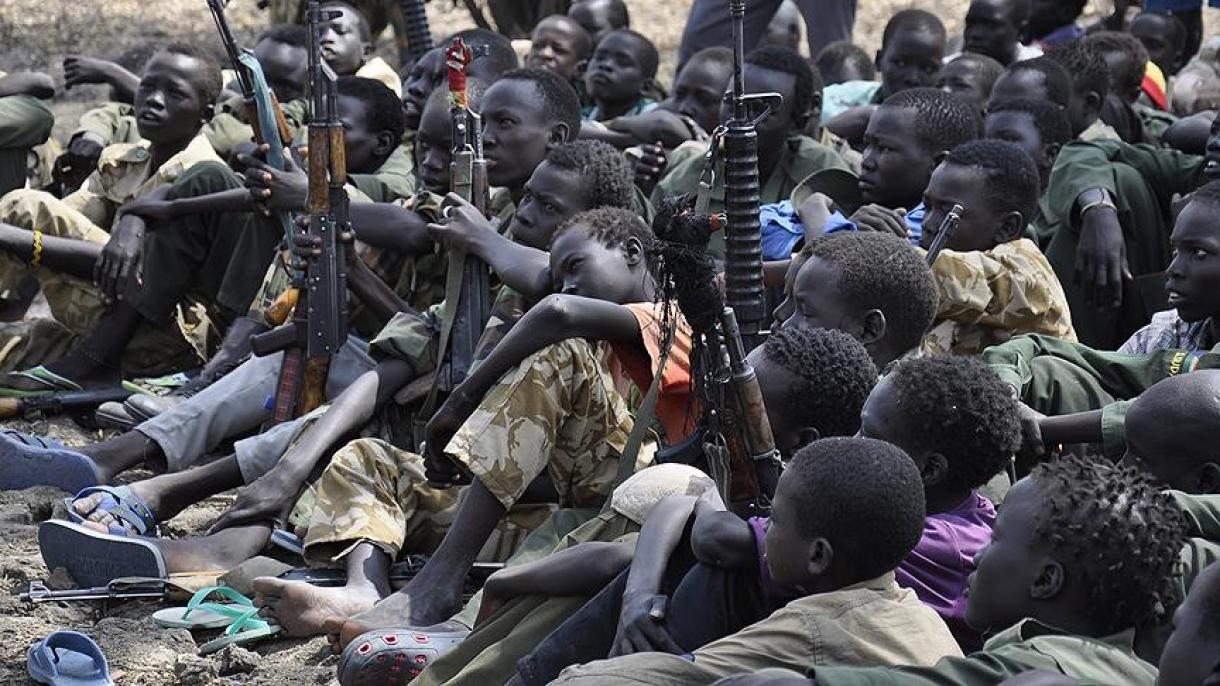 گروه های مسلح در سودان جنوبی 145 کودک را آزاد کردند