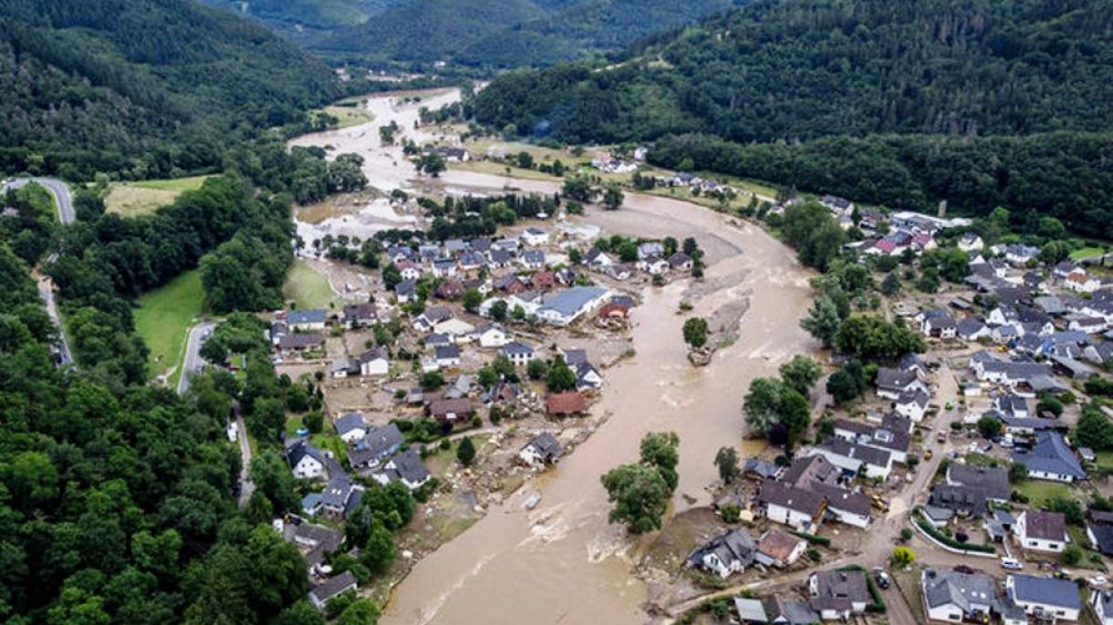 Бедствено наводнение и в Австрия...