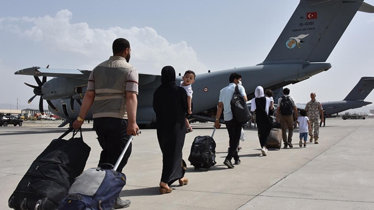 خروج  با امنیت کامل 200 تن ازشهروندان تورک از کابل