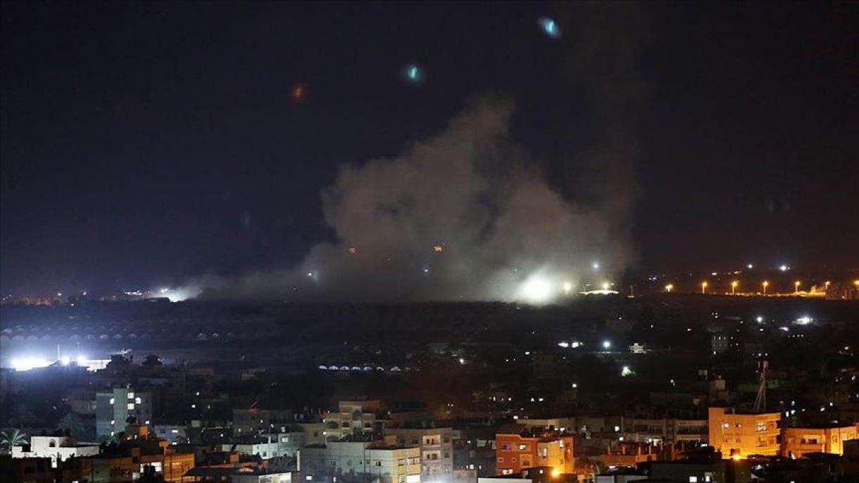 اسرائیل اوچاق لری غزه نی بمباران قیلدی