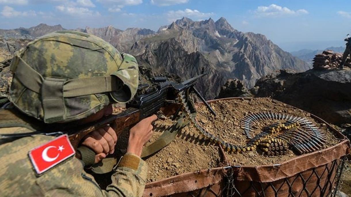 PKK-лық бір террорист қауіпсіздік күштеріне берілді