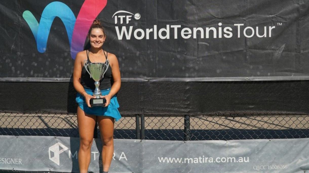 Tenismena Melisa Ercan a devenit campioană în Australia...