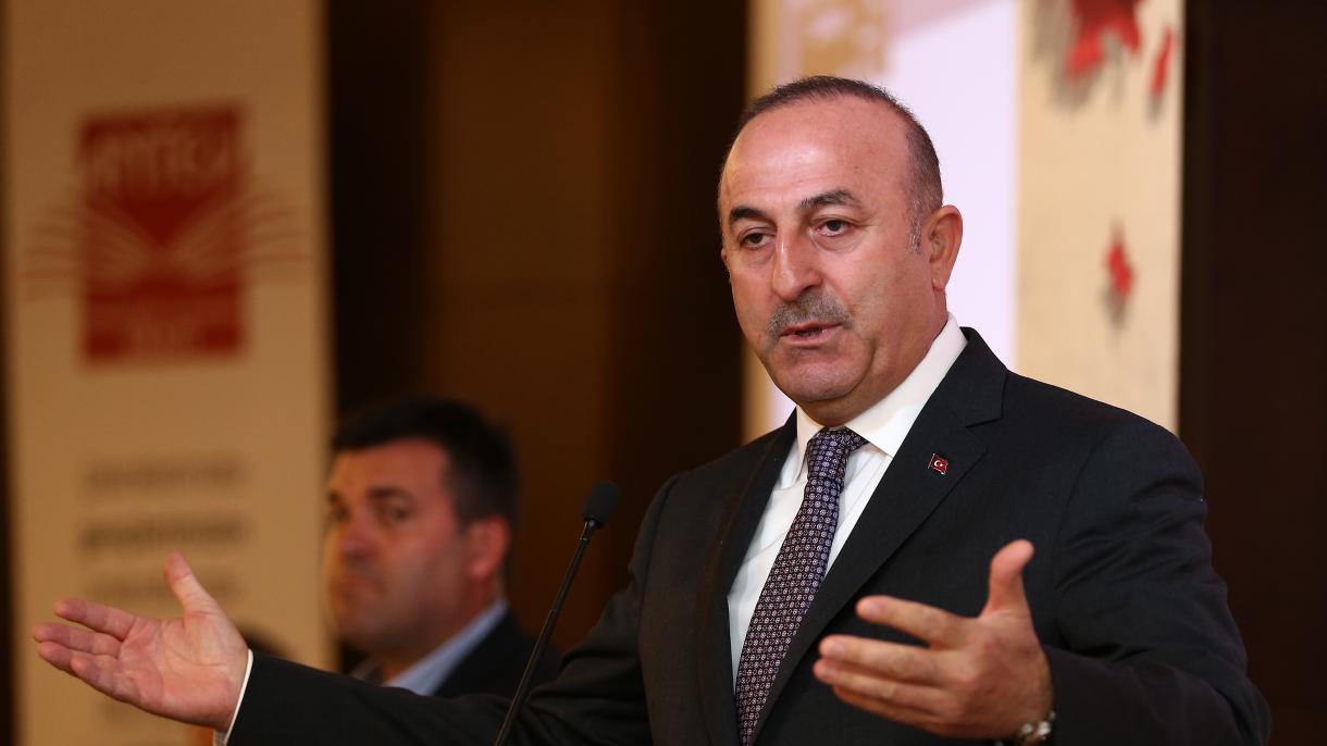 Çavusoglu falou à TRT sobre vários temas, da FETO até à operação de Al Raqqa