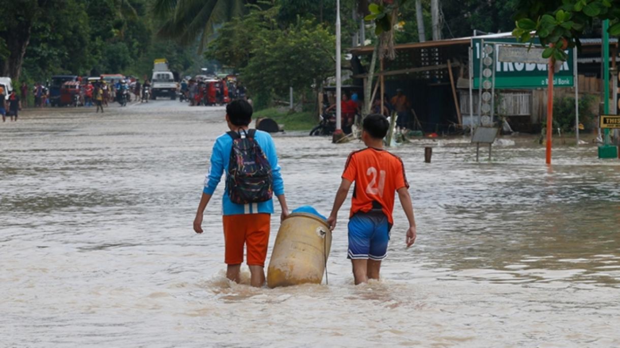فلپائن اور چین بارشوں اور طوفانوں کی زد میں