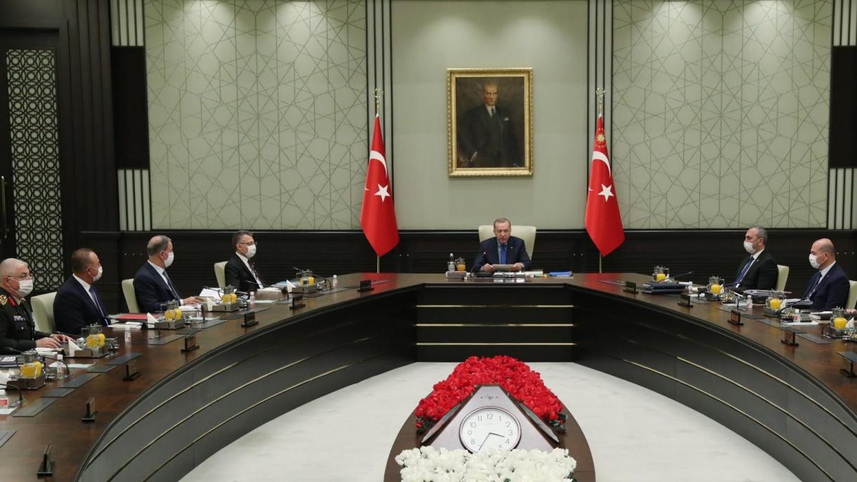 Το Συμβούλιο Εθνικής Ασφαλείας συνεδρίασε χθες υπό την προεδρία του Ερντογάν
