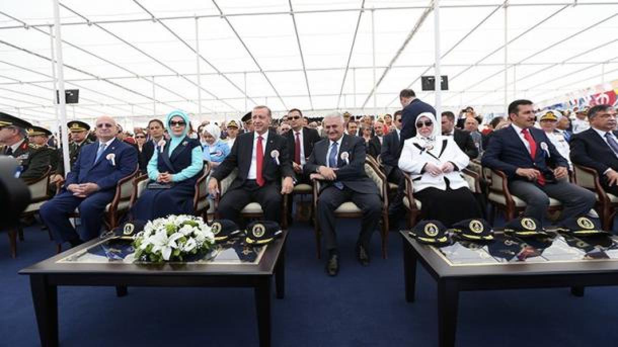 اردوغان بیان داشت که ترکیه کشتی طیاره بر خواهد ساخت
