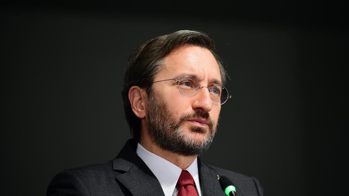 Altun llamó a la comunidad internacional a tomar medidas contra la islamofobia y la turcofobia