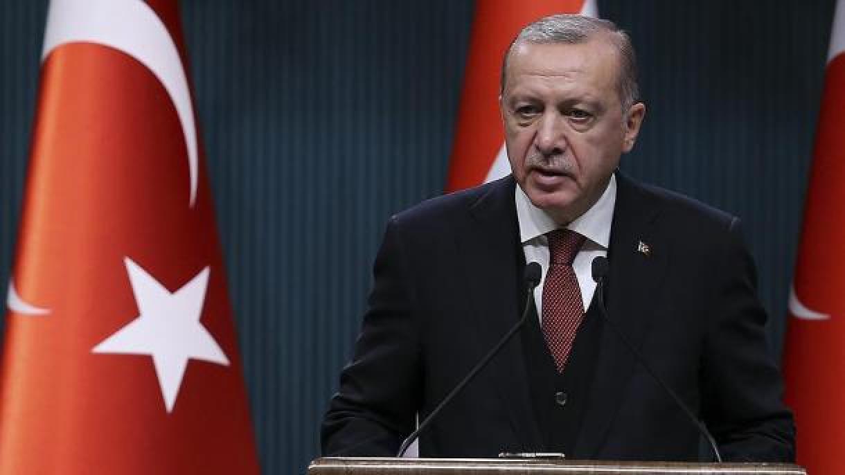 Presidente Erdogan alertou apoiantes de terrorismo e organizações terroristas