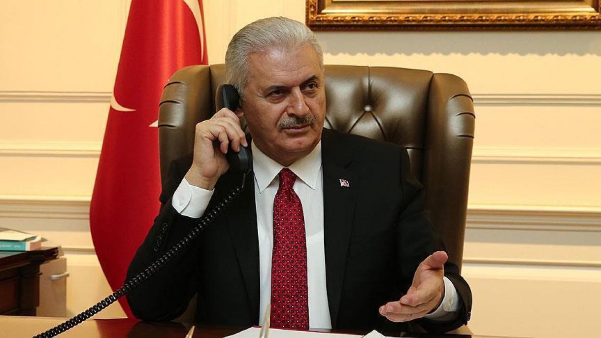 گفتگوی تلفنی یلدریم با نخست وزیر عراق و دبیرکل شورای اروپا
