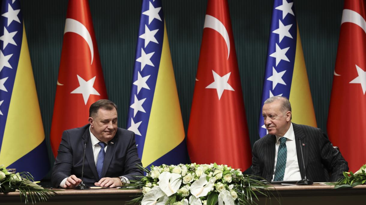 اردوغان: حجم تجارت‌مان با بوسنی و هرزگوین را به 1 میلیون دلار خواهیم رساند
