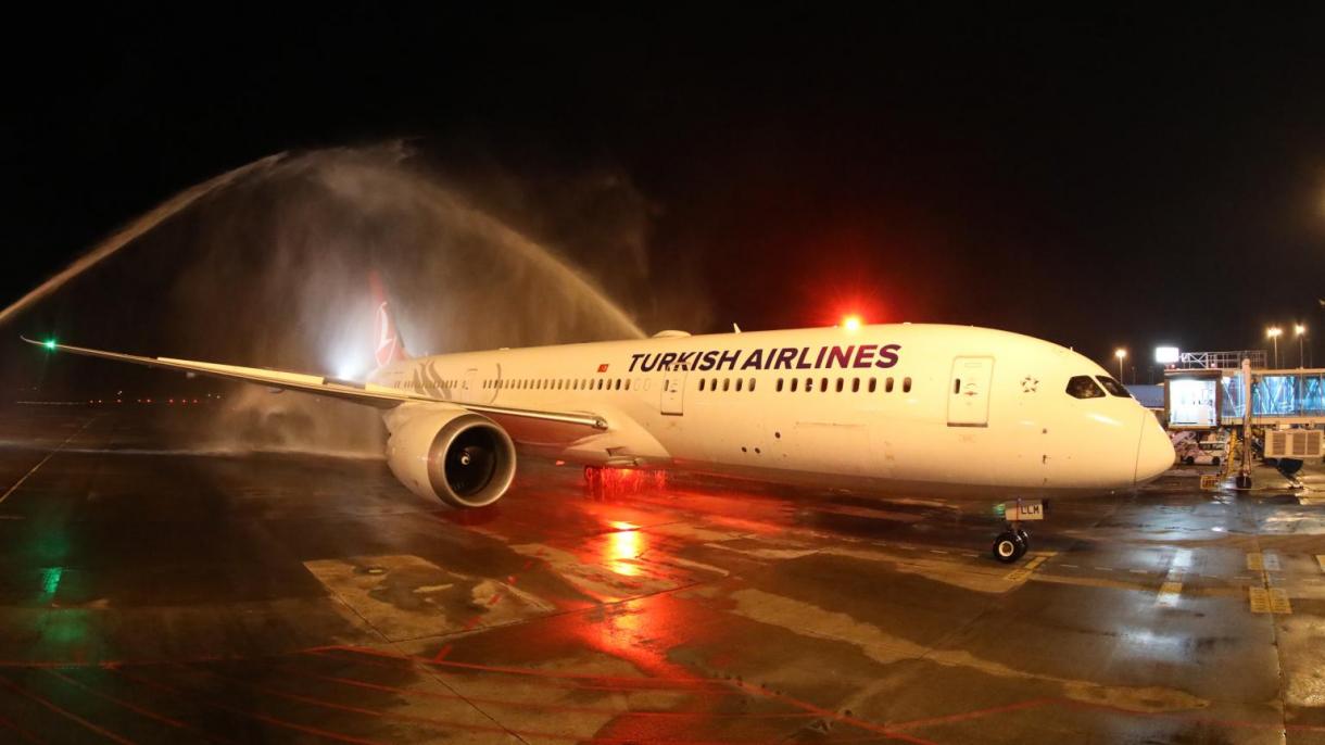 Turkish Airlines realizó su primer vuelo directo a Panamá