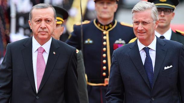 Erdogan traslada su pésame al rey Felipe de Bélgica