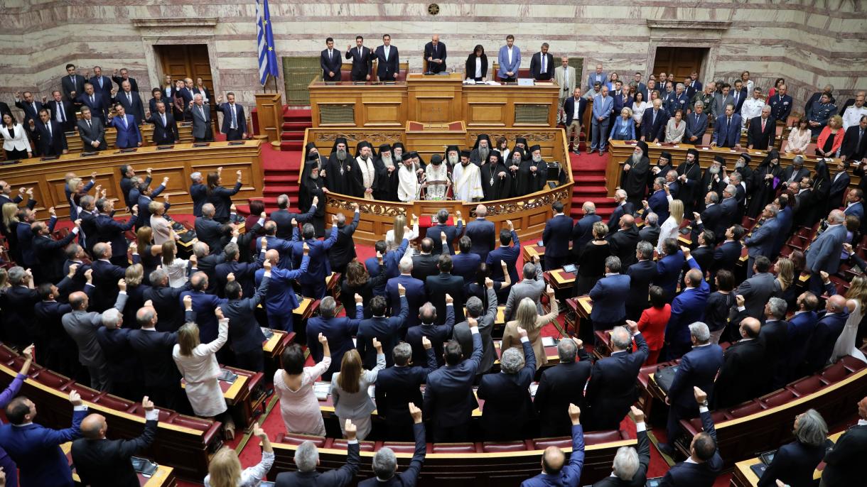 Ορκίστηκαν οι βουλευτές της Βουλής των Ελλήνων