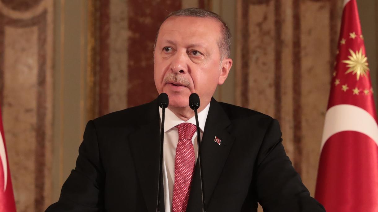 A Béke és Szabadság Ünnepén köszöntötte Ciprust Erdoğan