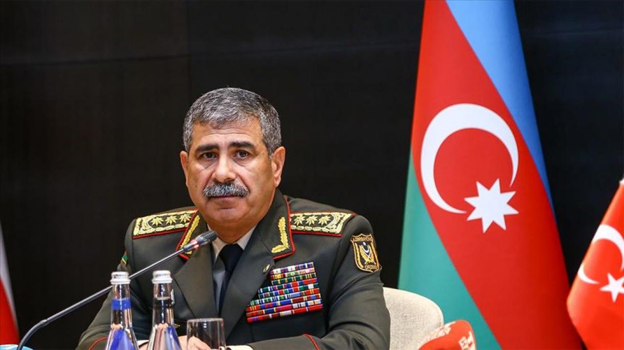 阿塞拜疆防长哈萨诺夫致电慰问土耳其
