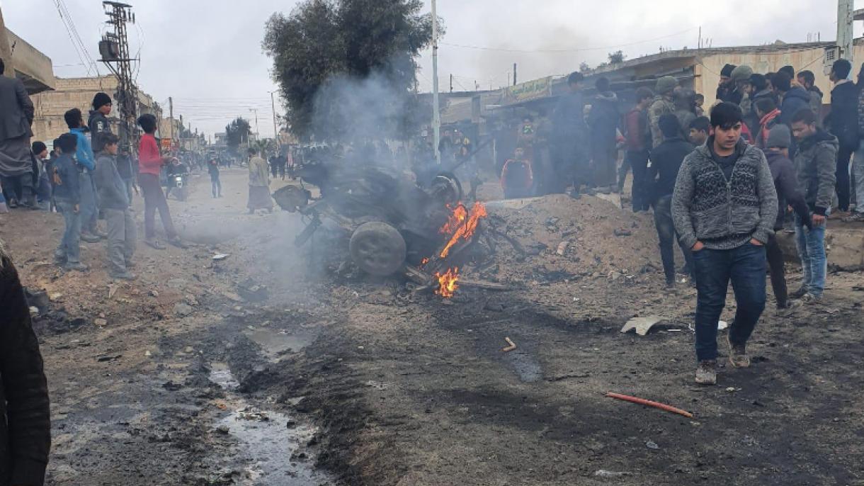 Tel Abyad bölgəsindəki bombalı hücum nəticəsində 4 mülki şəxs həyatını itirib