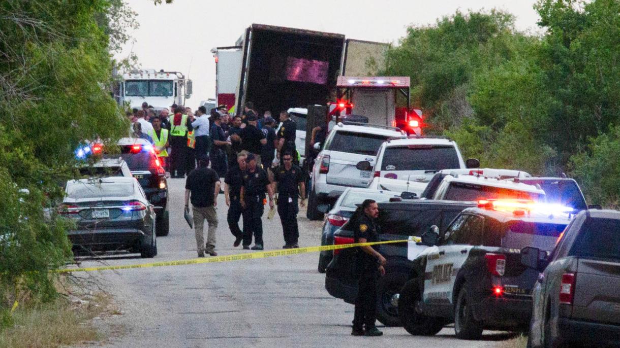 کشف 42 جسد مهاجر درداخل یک  کامیون در تگزاس امریکا