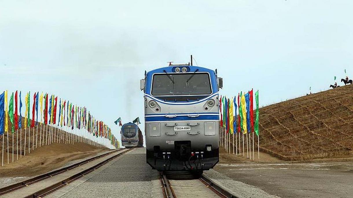افتتاح بخش 88 کیلومتری خط آهن بین المللی آسیا