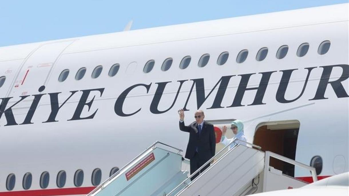 جمهور باشقانی اردوغان قوزیی قیبریس تورک جمهوریتینه سفر ائدیب