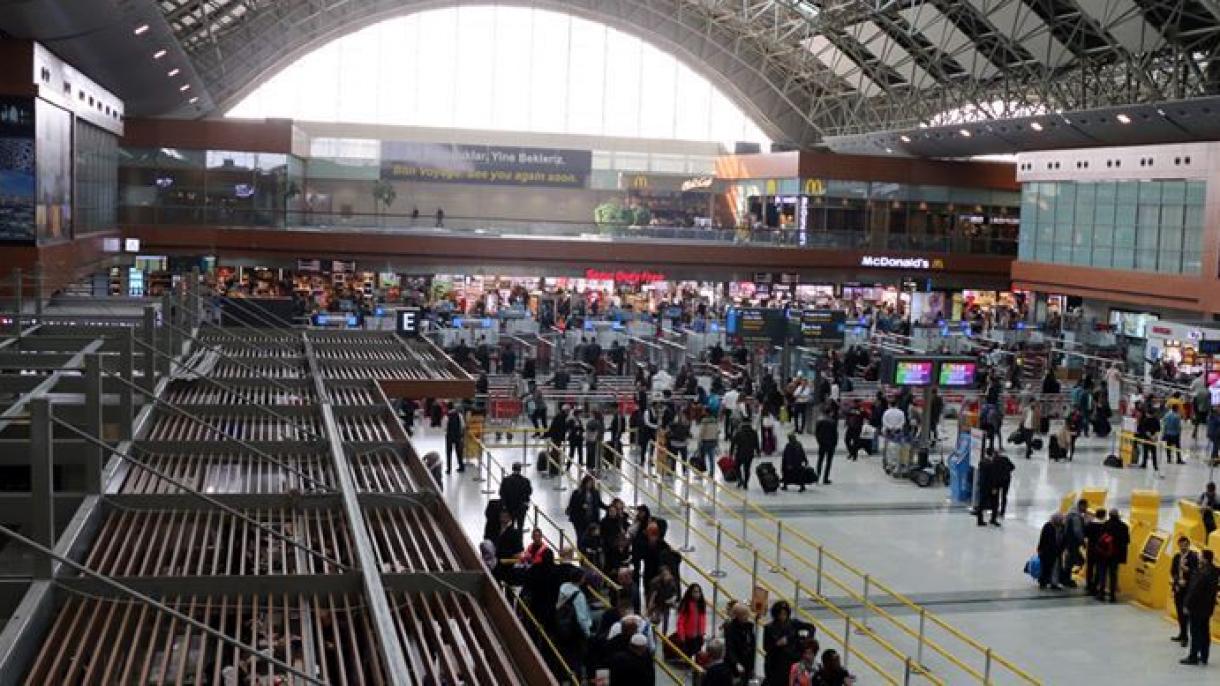 Сабиха Гөкчен аэропорту январь айында жүргүнчү санын арттырды