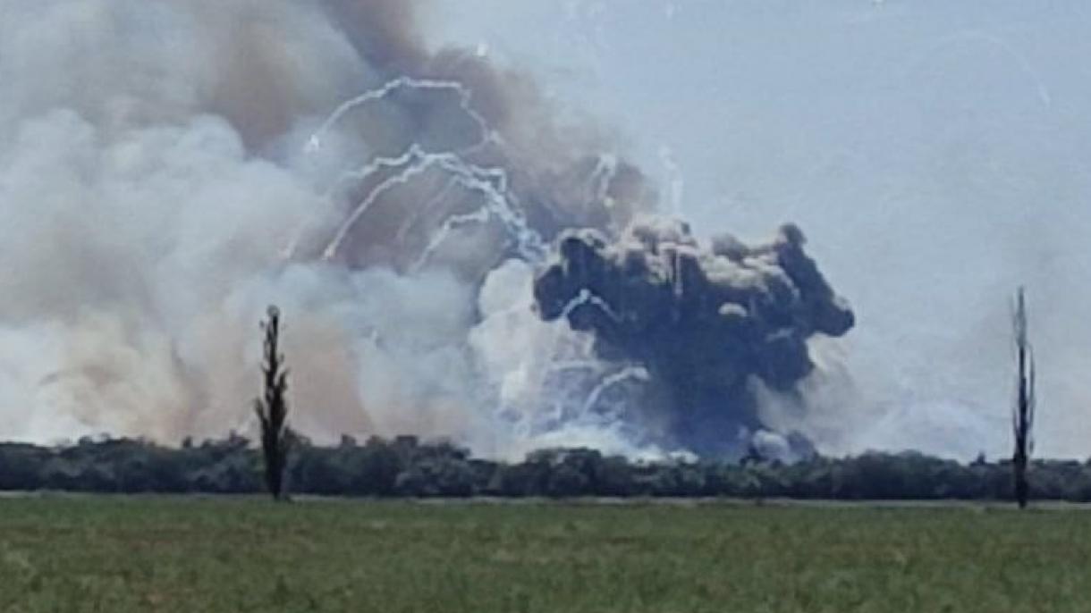 克里米亚军用机场发生爆炸:1人死亡
