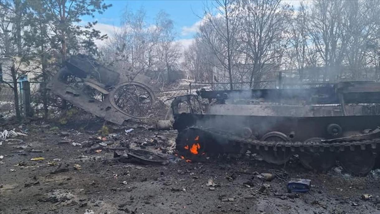 روسی اور یوکیرینی افواج کے پہنچنے والا ابتک کا فوجی نقصان
