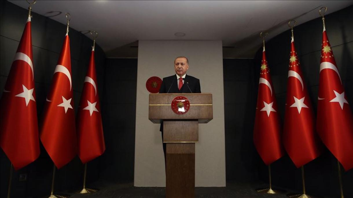 Presidente Erdogan: "Começamos a colher os frutos das medidas contra o Covid-19"