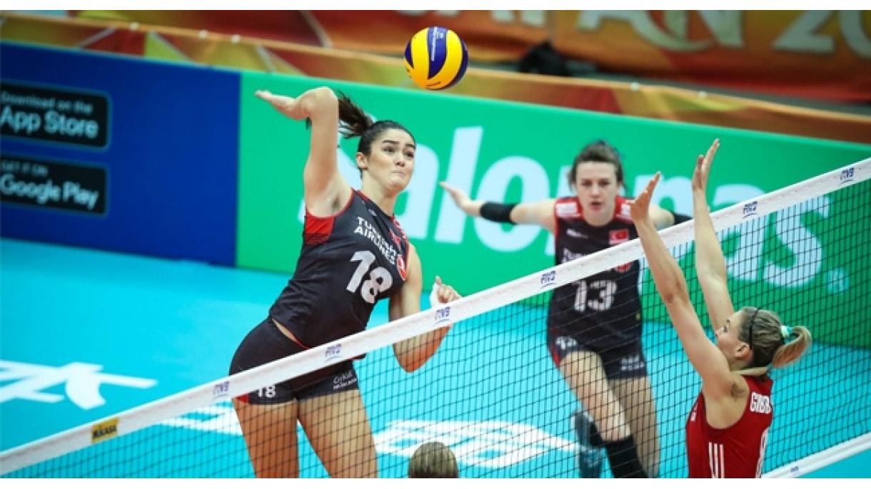 18世界バレー女子 トルコ散る 第3次ラウンド進出ならず