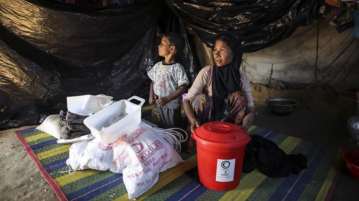 ادامه کمک‌های بشردوستانه ترکیه به مسلمانان میانمار