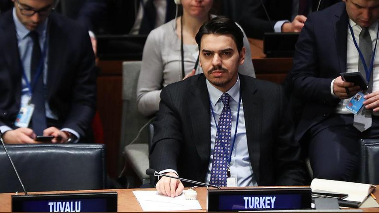 Az ENSZ-közgyűlésén szólalt a Külföldi Törökök és Rokon Népek Hivatala (YTB) elnöke, Abdullah Eren