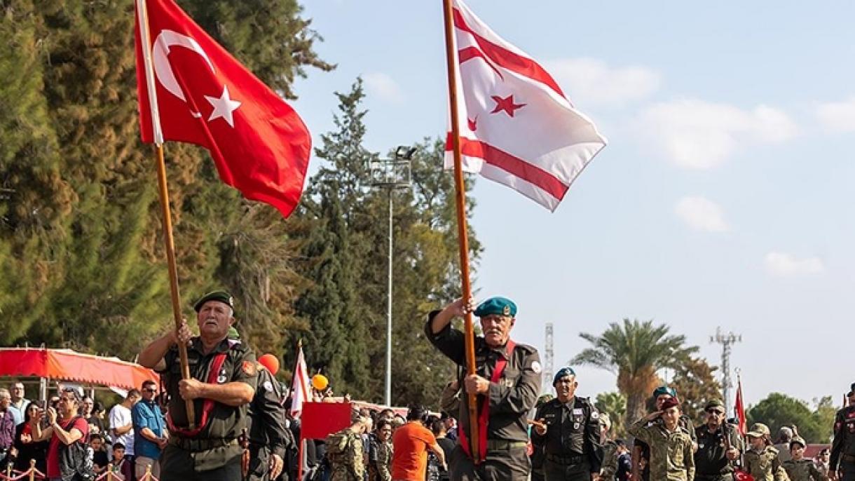 سی و نهمین سالگرد تأسیس جمهوری ترک قبرس شمالی جشن گرفته می‌شود
