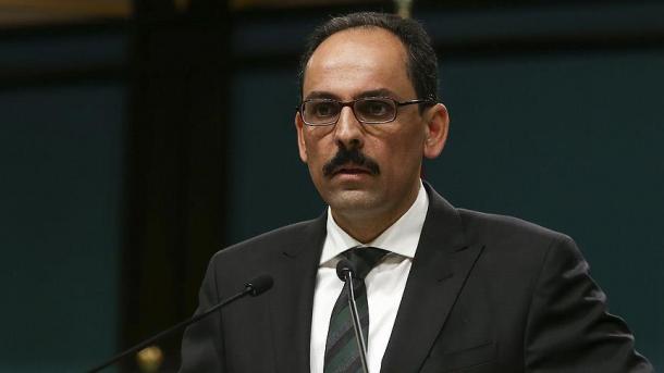 Portavoce presidenziale Ibrahim Kalın valuta l'ordine del giorno