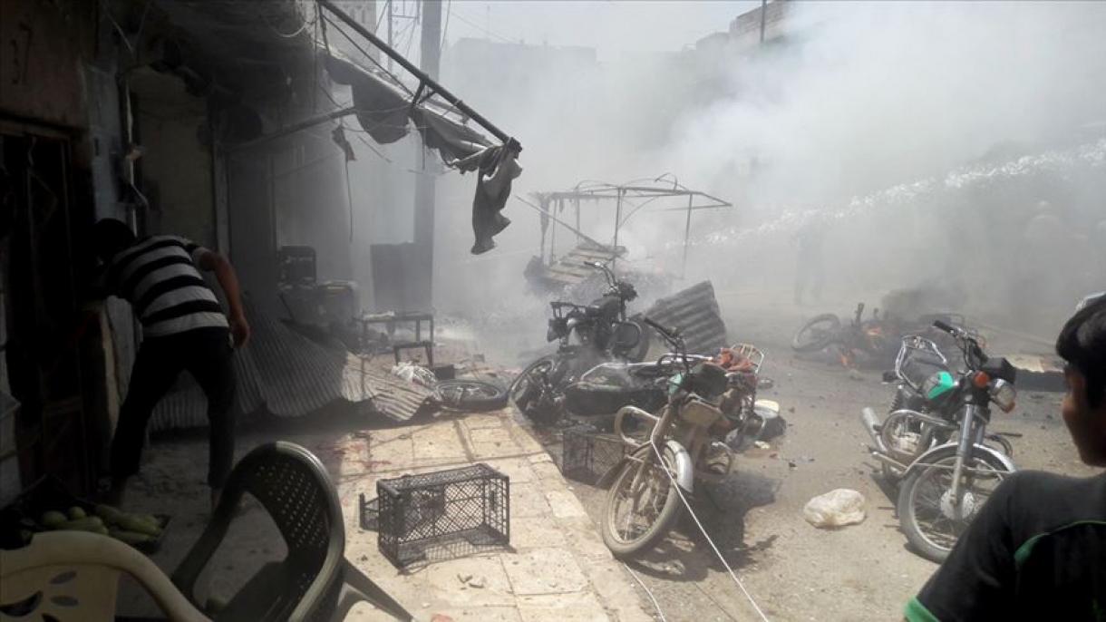 A SNHR diz que morreram 433 civis na Síria no mês passado