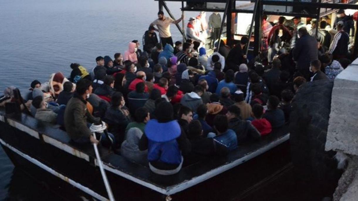 Guardia Costiera Turca recupera 64 migranti nel Mar Egeo