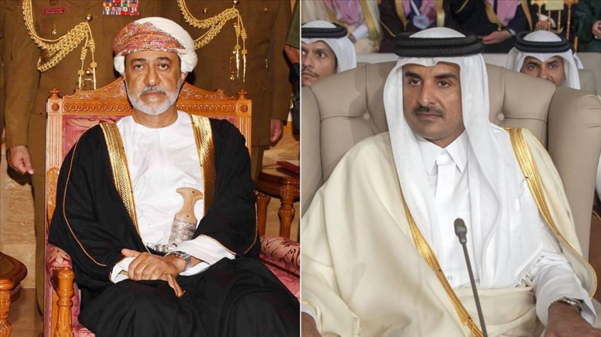 گفتگوی تلفنی سلطان عمان با امیر قطر