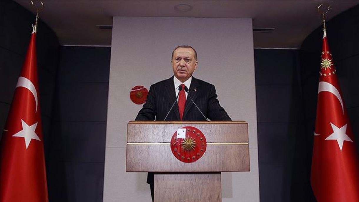 erdoghan «23 – aprél milliy igilik hoquq we balilar bayrimi» ni tebriklidi