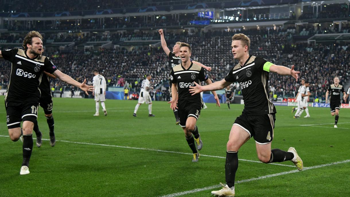 Az Ajax a címvédő Real Madrid után a Juventust is kiejtette