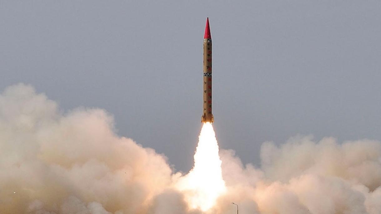 巴基斯坦成功试射地对地“沙欣-1A弹道导弹