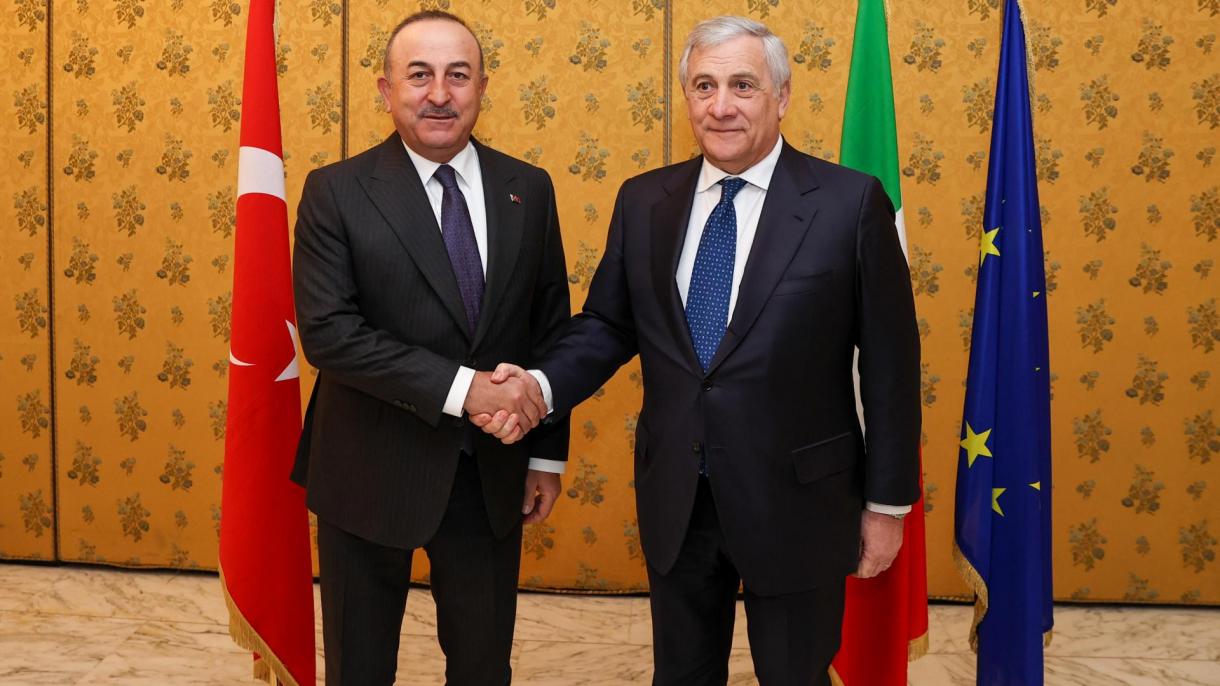 意大利副总理兼外长塔亚尼访问土耳其