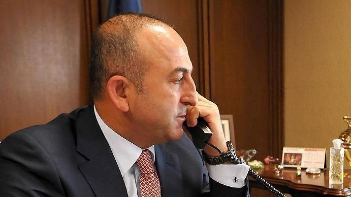 گفتگوی تلفنی وزیر خارجه ترکیه با کمیسر مسئول از توسعه اتحادیه اروپا