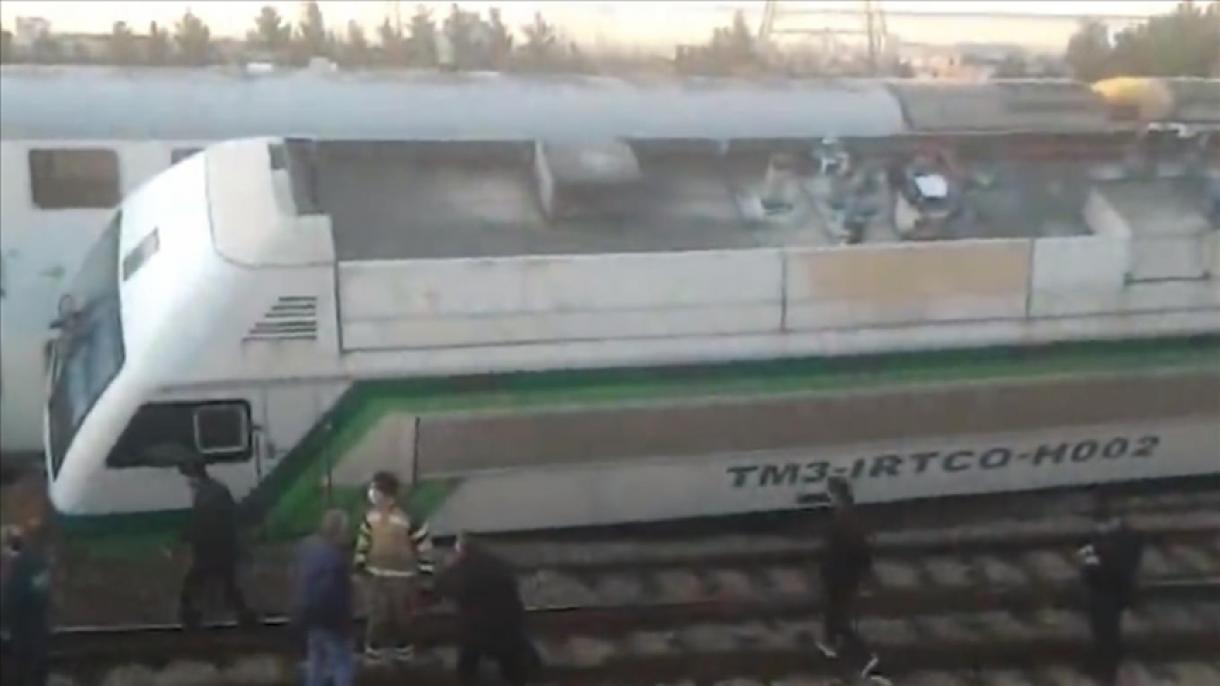 در نتیجه خروج متروی کرج-تهران 22  نفر مصدوم شدند