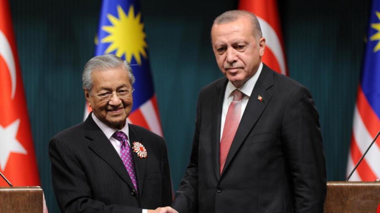 Malaýziýanyň Premýer ministri Mahathir Muhammed Ankarada saparda boldy