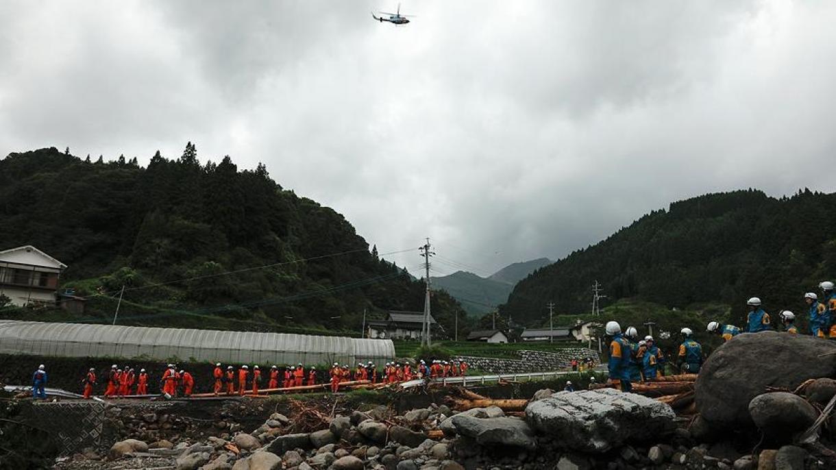 توفان نانمادول در ژاپن منجر به مرگ یک تن شد