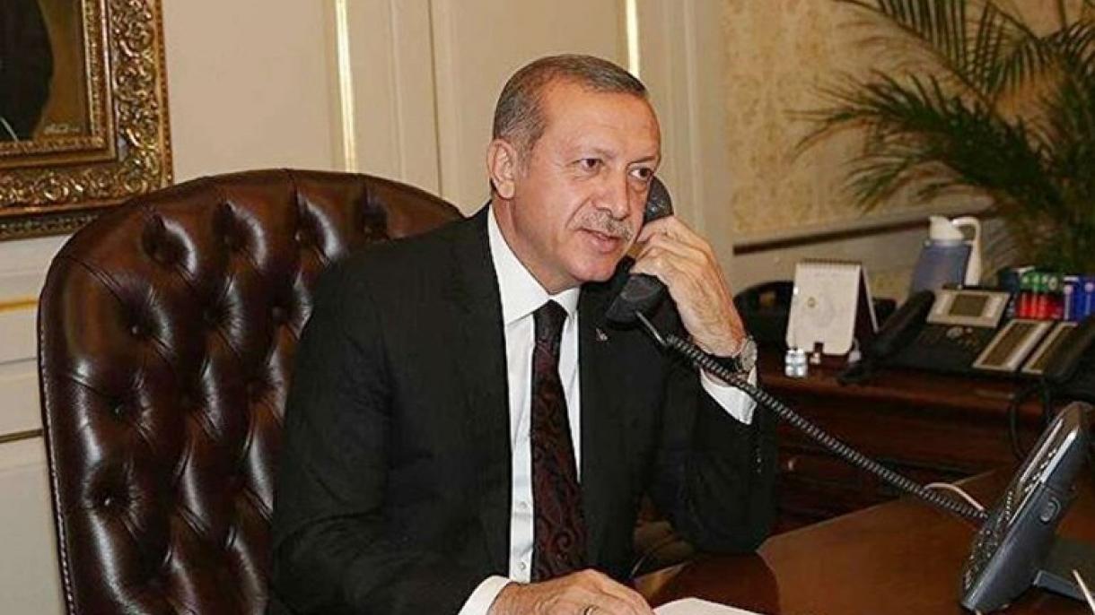 گفتگوی تیلفونی اردوغان با رئیس جمهور لیتوانیا