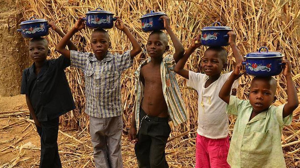 خطر مرگ 600 هزار کودک گرسنه در کنگو