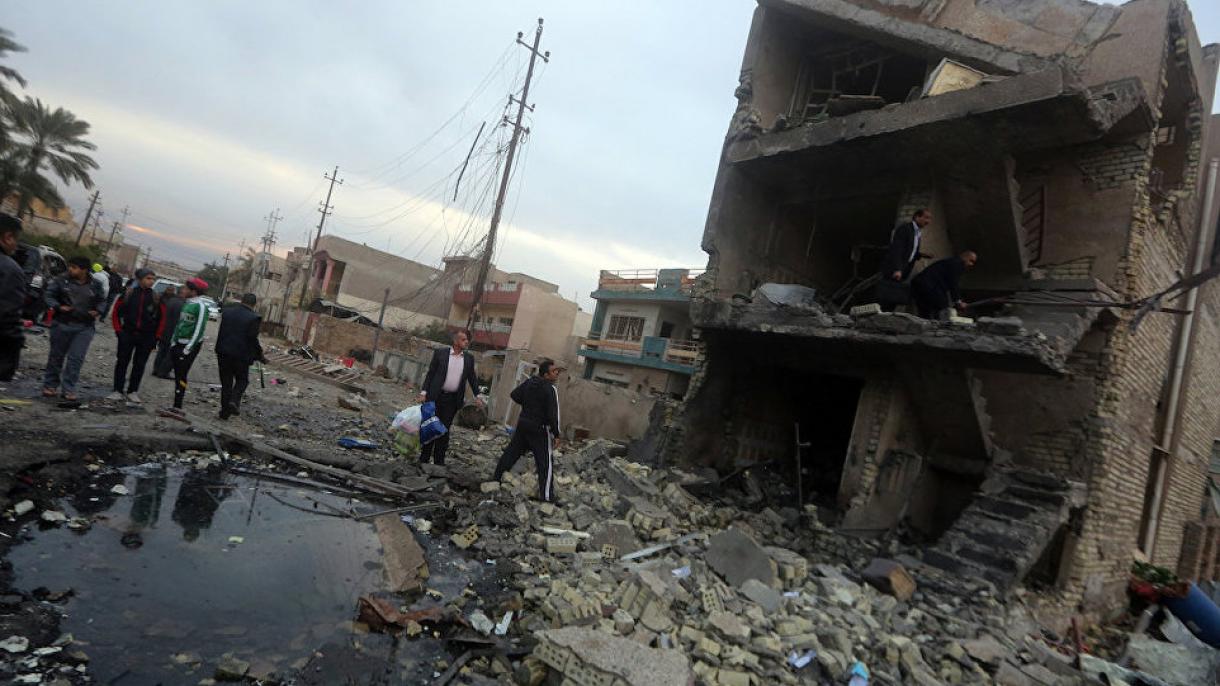عراقین باشکندی بغداددا ائدیلن ایکی اینتیحار سالدیریسیندا 26 نفر اؤلدو